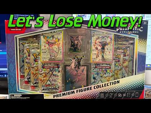 Profit or Loss? $170 Prismatic Evolutions Premium Figure Collection Box