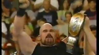 Albert (X-Factor member) vs. Justin Credible (07 15 2001 WWF Sunday Night Heat)