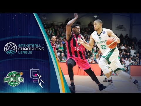 Nanterre 92 v Telekom Baskets Bonn - Full Game - Basketball Champions League 2017-18