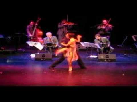  Murat Erdemsel  and  Michelle Erdemsel  are  dancing  to  the  tango  "  Malandraca  "