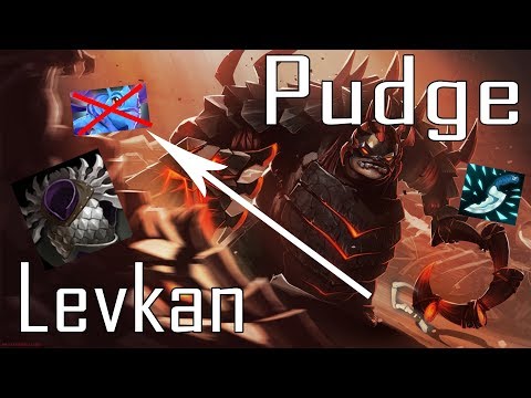 Levkan PUDGE dota 2 PRO HOOK !