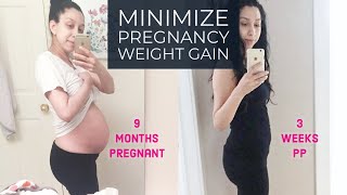 HOW TO NOT GAIN WEIGHT DURING PREGNANCY (9 Tips)