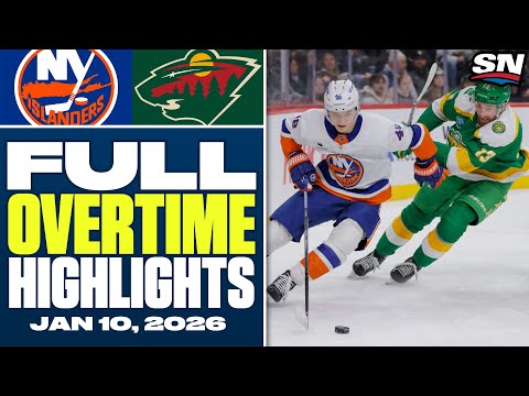 New York Islanders at Minnesota Wild | FULL Overtime Highlights - January 10, 2026