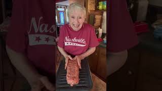Meatloaf for lunch. Cooking with Brenda Gantt