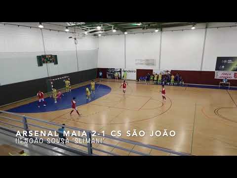 Arsenal Maia 𝟱-𝟭 CS São João (Seniores, 1ª Fase CN II Divisão FPF)