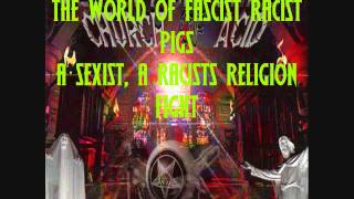 Velvet Acid Christ - Let&#39;s Kill All These Motherfuckers (Lyrics On Screen)