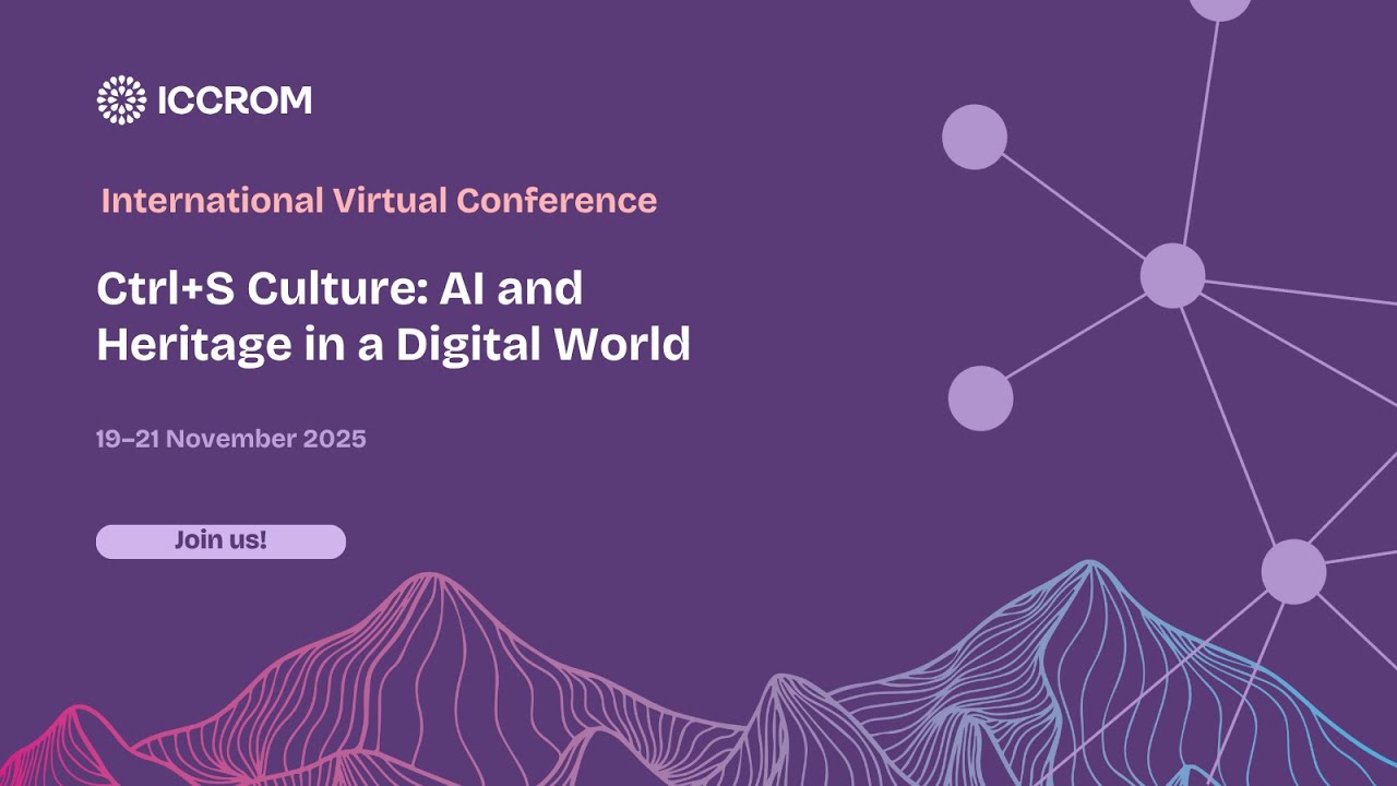 Ctrl+S Culture: AI and Heritage in a Digital World - Day 2