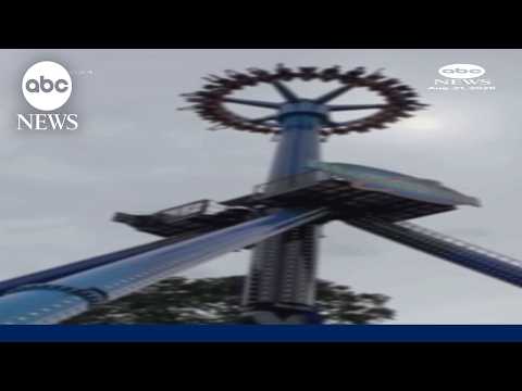 Two teen girls trapped upside down on amusement park ride awarded $550,000