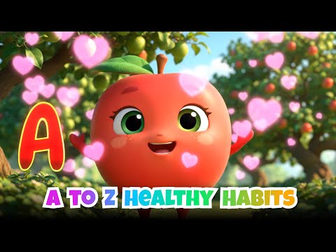 A to Z Healthy Habits for Kids | Learn Good Habits with Fun Cartoons