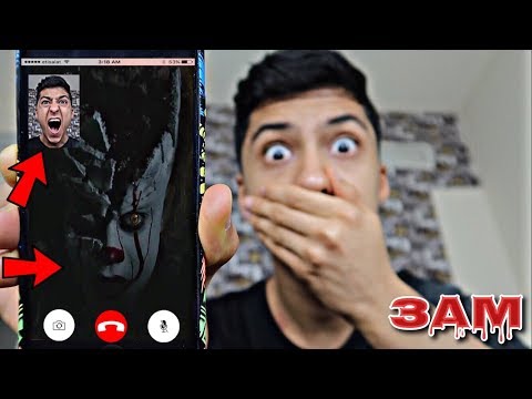 DO NOT FACETIME PENNYWISE FROM IT MOVIE AT 3AM!! *OMG PENNYWISE IS GONE*