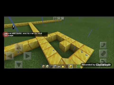 I made my own ram mandir in minecraft