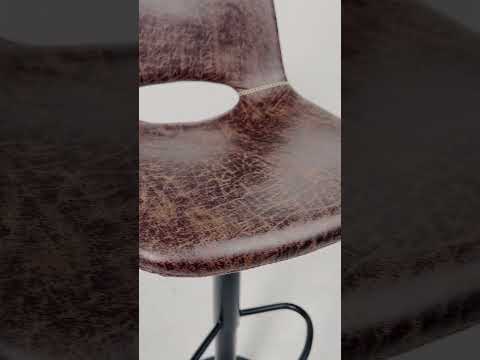 Миниатюра изображения товара Стул барный AksHome Indiana (коричневый/черный)