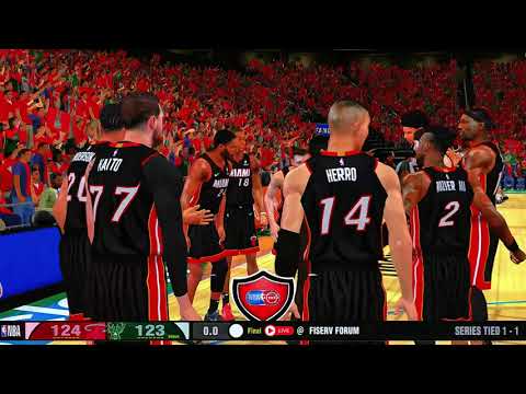 The first round opener NBA2K14 Playoffs Series