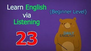 Learn English via Listening Beginner Level | Lesson 23 | Seasons