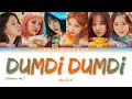 (G)I-DLE - 'DUMDi DUMDi (Chinese Ver.)' (Color Coded Lyrics Man/Pin/Eng)