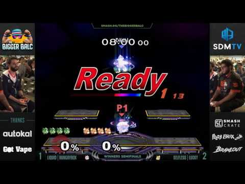 The Bigger Balc - Hungrybox (Puff) vs. Lucky (Fox) - SSBM Top 32 Winners Semis - Smash Melee