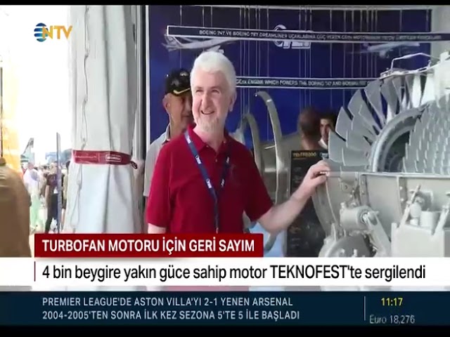 NTV | TEKNOFEST Karadeniz | TEI-TF6000 | Prof. Dr. Mahmut F. Akşit