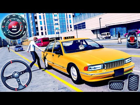 Passenger Taxi Car City Rush Driving - Unlock New Car Driver Simulator - Android GamePlay
