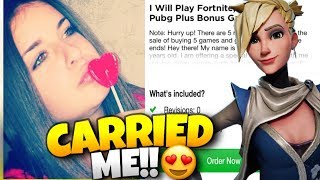 pay girl to play fortnite - so i paid a girl to play fortnite with me carried me fortnite  so i paid a girl to play fortnite with me carried me fortnite - pay girl to play fortnite