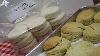 HOW TO FREEZE & BAKE BUTTERMILK BISCUITS