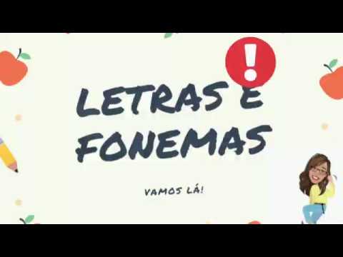 LETRAS E FONEMAS