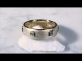 video - Mokume Kings Crown Wedding Band