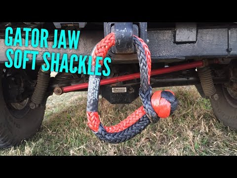 Gator Jaw Soft Shackles by Bubba Rope