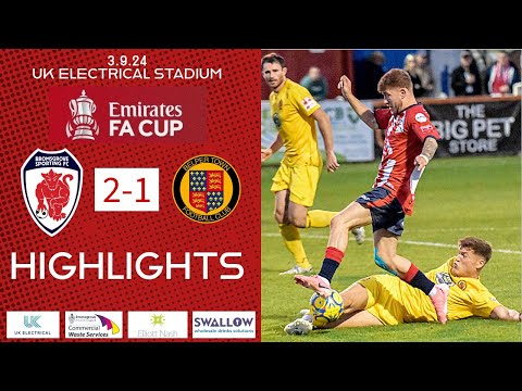HIGHLIGHTS | Bromsgrove Sporting 2 - 1 Belper Town
