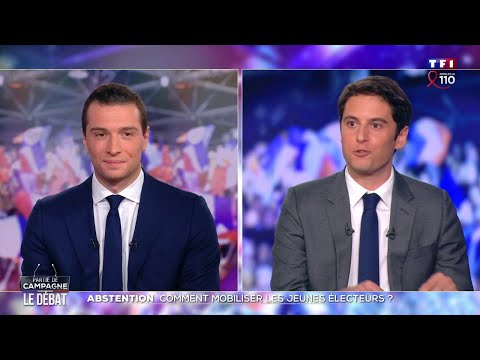 Débat G. Attal / J. Bardella - Replay du 20H de TF1