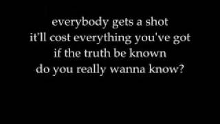 Truth Be Known - Everybody Gets A Shot by Newsboys Lyrics