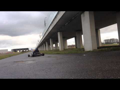 Tony kart 125cc vortex rok test and drift