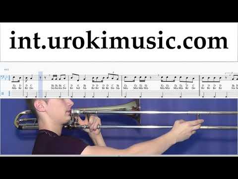 Trombone lessons CNCO, Prince Royce - Llegaste Tú Sheet Music Tutorial um-a-n352