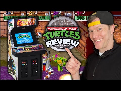 Numskull Ninja Turtles Quarter Arcade Machine Review!