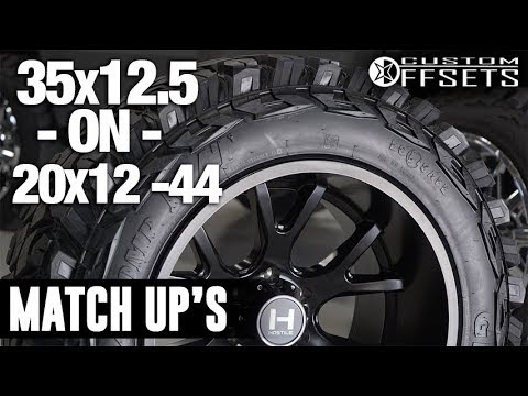 Custom Offsets Match Up: 35x12.5 on a 20x12 -44