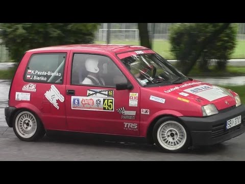 4.Szombierki Rally Sprint 2015-Pezda-Bieńko Klaudia/Bieńko Janusz-Fiat Cinquecento