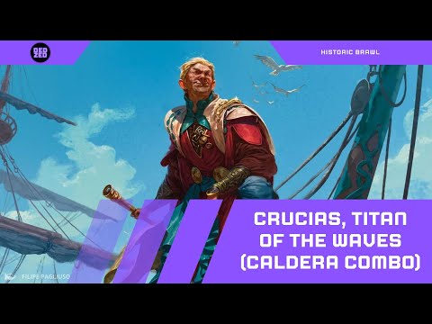 Crucias, Titan of the Waves (Caldera Combo) | MTG Arena Historic Brawl