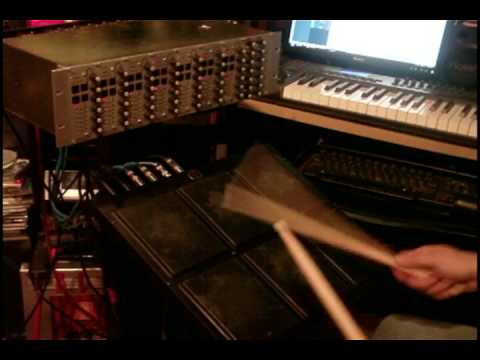 SDSV Simmons Electronic drums with Hart Dynamics MultiPad SDS5