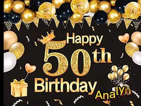 HAPPY BIRTHDAY ANALYN