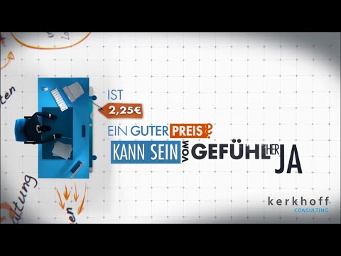 Kerkhoff Consulting – Kalkulation Produktkosten