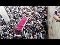 AASHIQ E RASOOL KA JANAZA HAI ZARA DHOOM SE NIKLE MEHBOOB KI GALIYON MAIN ZARA GHOOM KE NIKLE
