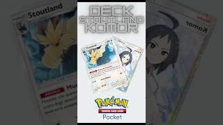 Deck Stoutland Komor • Pokémon Tcg Pocket #pokemonpocket #aurapulsante #komor #indeedee #stoutland
