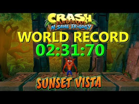 Sunset Vista (Former WR) 02:31:70 - Crash Bandicoot N Sane Trilogy