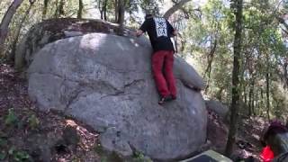 Video thumbnail of Malabars, 6a. Can Camps