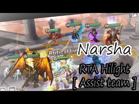 Narsha Light Beast Rider RTA Hilight [ Assist team ] - Summoners War 2021 | Zen SMW
