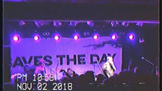 Saves the Day - &quot;Firefly&quot; (Bottom Lounge/Chicago/11.2.18) FOUND FOOTAGE!