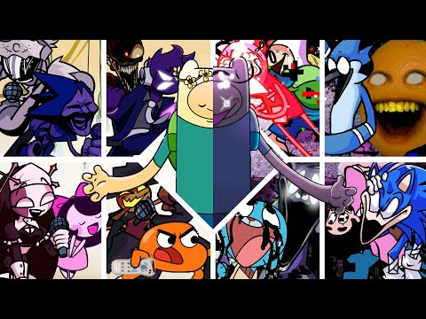 COME ALONG WITH ME BUT EVERY TURN A DIFFERENT CHARACTER IS USED 🎶 | FNF BETADCIU