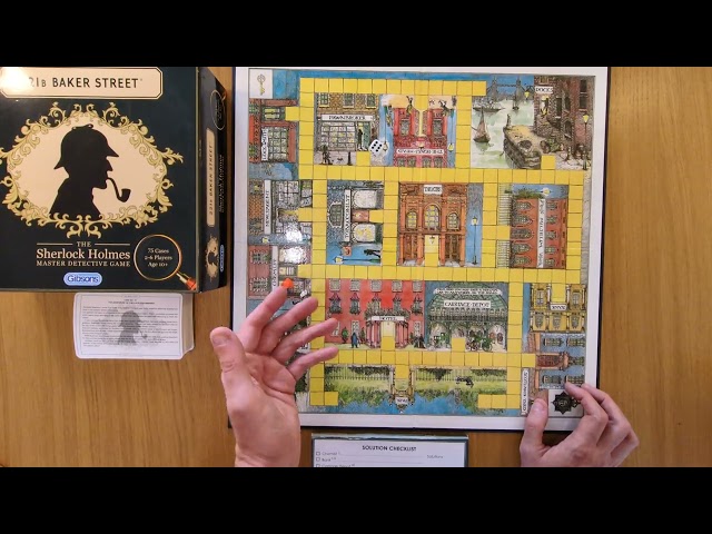 Vídeo relacionado con Portico Designs Ltd Sherlock Holmes - Juego de 3 cuadernos, diseño de puerta 221B con lupa, tema The Game is Afoot, color verde