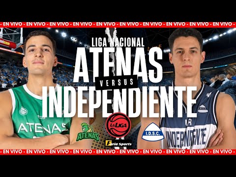 🟡ATENAS vs INDEPENDIENTE OLIVA | EN VIVO | LIGA NACIONAL – PARTIDAZO⚫