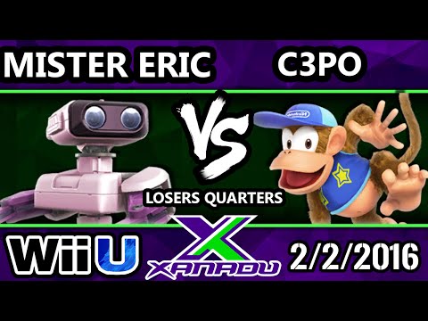 S@X 135 - TA | C3PO (Diddy) Vs. HE | Mister Eric (R.O.B.) SSB4 LQ - Smash Wii U - Smash 4