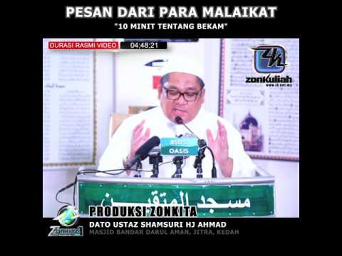 [Tazkirah]10 MINIT TENTANG BEKAM - USTAZ SHAMSURI HJ AHMAD